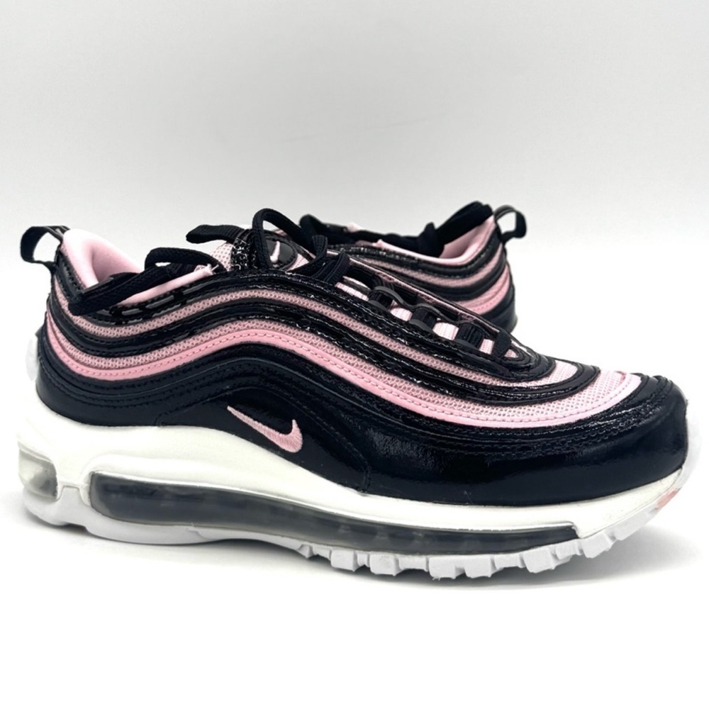 Women's Nike Air Max 97 - Med Soft Pink/Black Platinum - Picture 2 of 9
